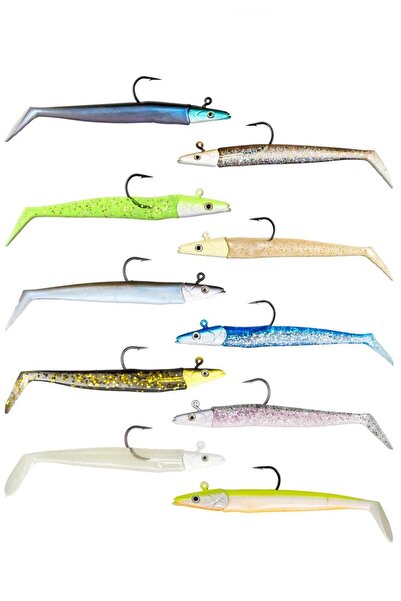 Fujin Zand Eel 11cm 7gr-14gr Double Body+Head Silikon Balık