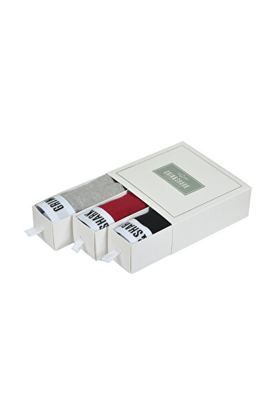 AJ X GF Ethan Lycra Boxed Cotton Elastic 3-pack Μαλακά, εύκαμπτα και αναπνεύσ...