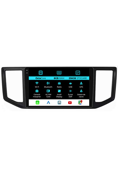 OEM Navigatie Dedicata Volkswagen Crafter (2017-2021), 10Inch, 8Gb Ram, 256Gb...