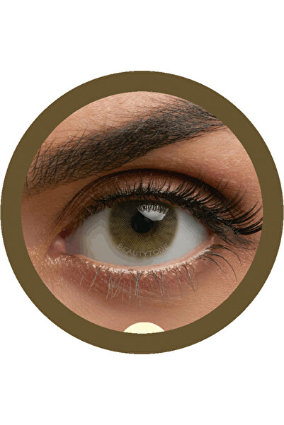 Fancy Look Hidro Mel Green colored contact lenses, complete package with solution and case