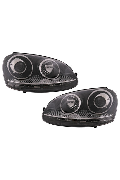 OEM Faruri compatibil cu VW Golf 5 V Mk5 (2003-2007) Jetta (2005-2010) GTI R3...