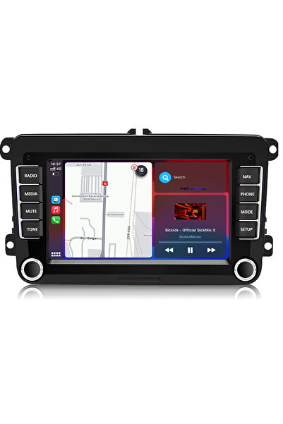 OEM Navigatie Dedicata Skoda, 7Inch, 2Gb Ram, 64Gb stocare, Apple Carplay And...