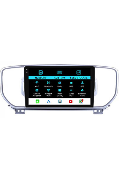 OEM Navigație dedicată Kia Sportage (2016-2020), QuadCore, 9 inci, 4 GB RAM, ...