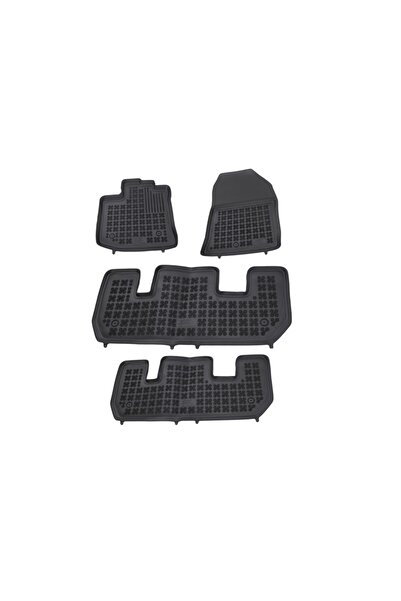 OEM Covorase Presuri Auto Negru din Cauciuc compatibil cu DACIA Lodgy 2012-