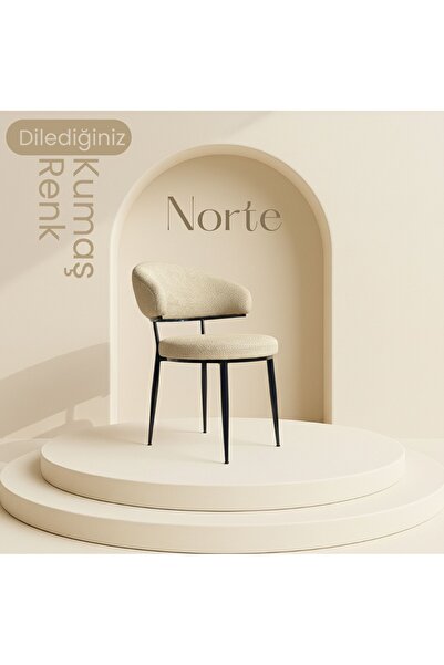 NORTE PRENSES MUTFAK SANDALYESİ ( 1 ADET) CAFE RESTORANT SANDALYESİ OFİS SAND...