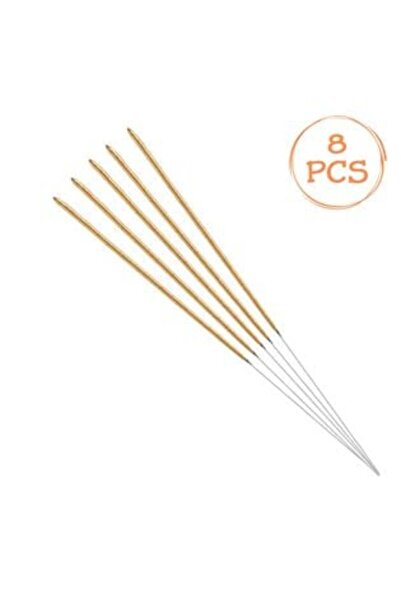 SHOPIENS Golden Color Sparklers Set 24 cm - 8 pcs