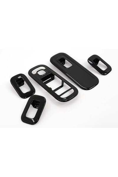 OEM Ornamente interior Butoane Geamuri compatibil cu Mercedes A-Class W177 V177 (2018-Up) Negru Lucios L