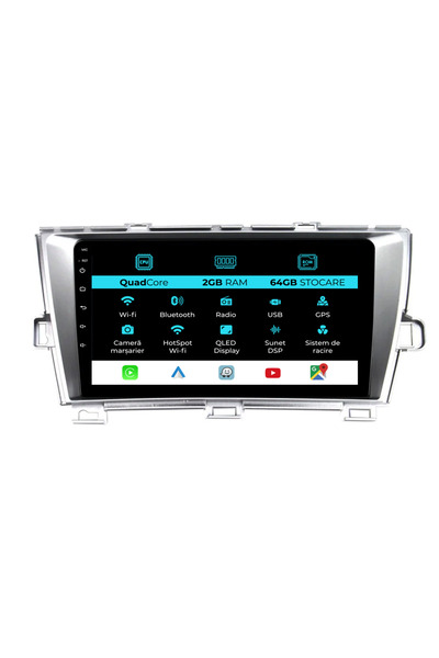 OEM Navigatie Dedicata Toyota Prius W3 (2009 - 2015), 9Inch, 2Gb Ram, 64Gb St...