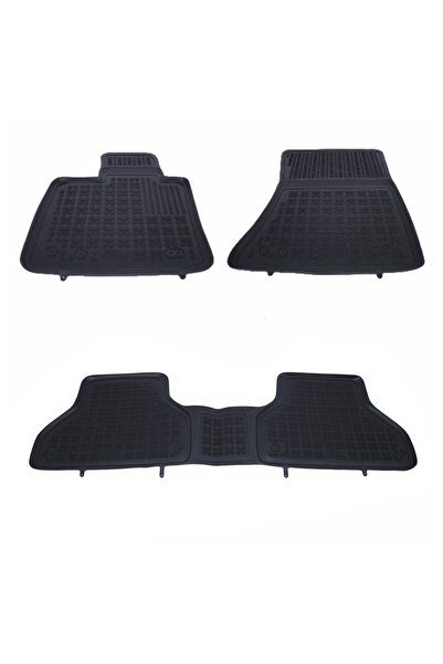 OEM Covorase Presuri Auto Negru din Cauciuc compatibil cu BMW X5 (E70) 2006-2...