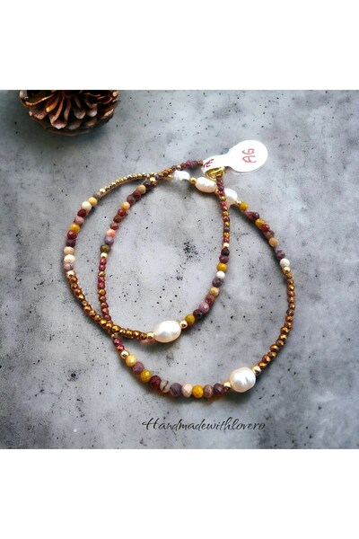 handmadewithlove Colier Gaia – Esența Pământului