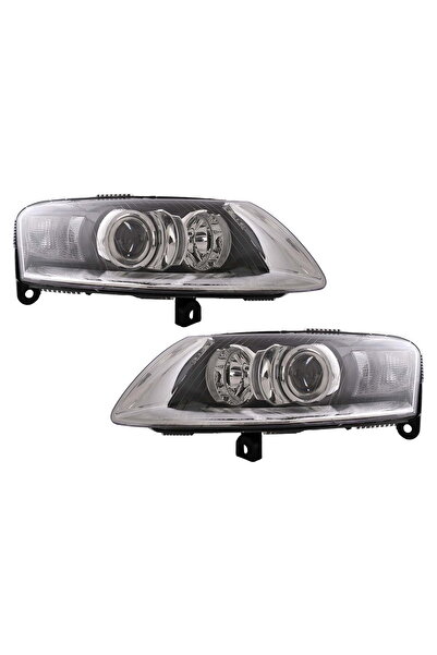 OEM Faruri Xenon compatibil cu Audi A6 C6 4F (04.2004-2008) Fara AFS Chrome