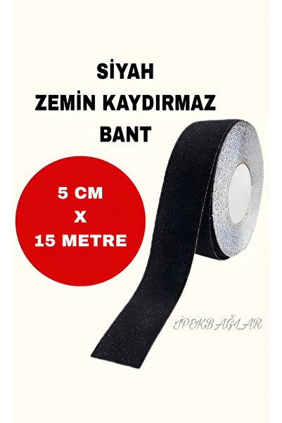 İpekbağlar ZEMİN KAYDIRMAZ BANT 5cmx15m KENDİNDEN YAPIŞKANLI PREMIUM KALİTE S...