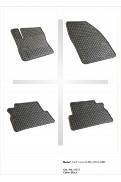 OEM Covoare cauciuc Ford C-Max 2003-2010