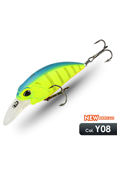 Choice PZ01-65F-Y08 MEREDITH JERK CRANK M65 طُعم صيد عائم 14 جرام طراز ساخن ط...