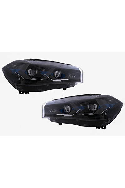 OEM Faruri Full LED compatibil cu BMW X5 F15 (2013-2018) Conversie de la HID ...
