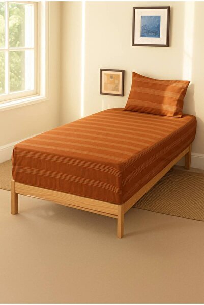 Ersperto Buldan Işi Striped Sheet Set / Set for Single Bed 100X200Cm