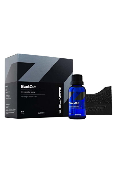 OEM CARPRO BLACKOUT - TYRE AND RUBBER COATING - PROTECTIE CERAMICA PENTRU ANV...