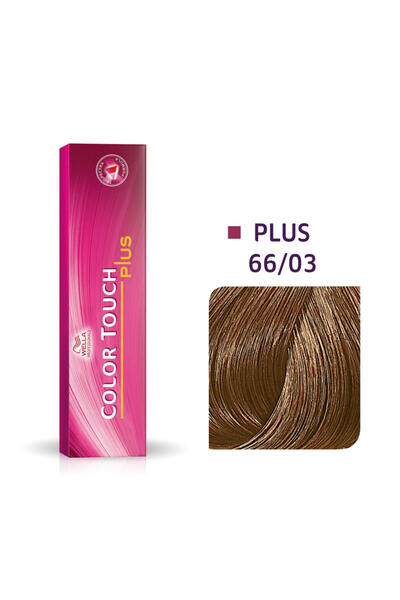 OEM Wella Professionals, Color Touch Plus, Ammonia-Free, Semi-Permanent Hair Dye, 66/03 Dark Blonde Natu
