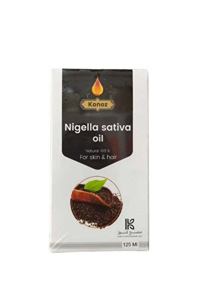 Konoz زيت حبة البركة - طبيعي ١٠٠٪ للبشرة والشعر (١٢٥ مل)