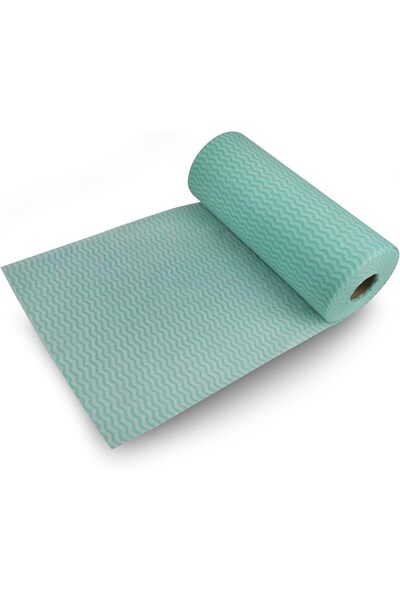 Home Dwell 100 Pcs Spunlace Cleaning Rags - 35gsm (70% Polyester, 30% Viscose)