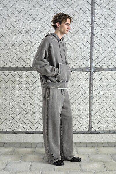 GIESTO Effective Washable Grey Sweatshirt