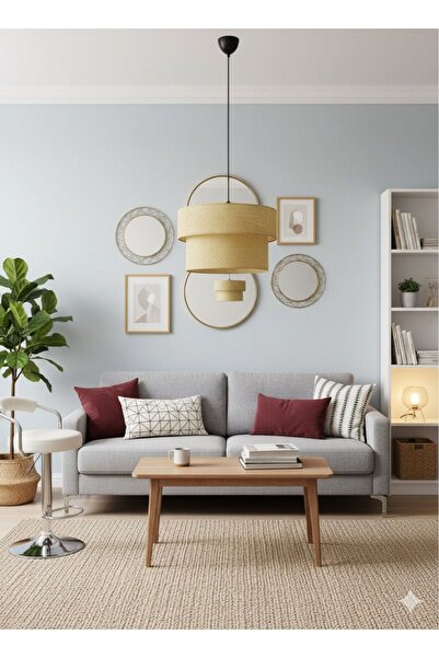 Emg DesiGn 2 Katlı Pasta Sarkıt Avize Çocuk Odası Yatak Odası Salon Mutfak Hol