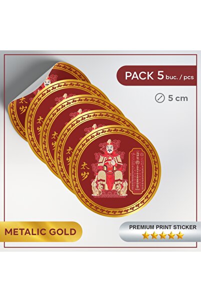 Feng Shui Tai Sui 2026 Remediul Anului 2026 in Feng Shui, Sticker autocolant,...