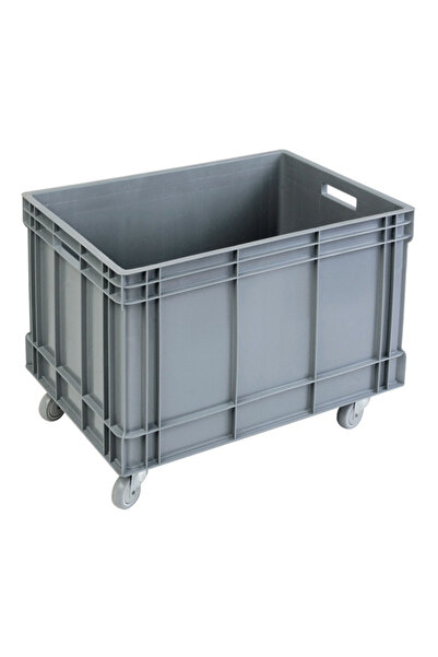 DİKBAŞ PLASTİK TEKERLEKLİ KASA 51x71x56