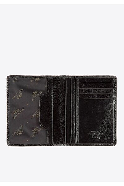 Wittchen Geantă de documente din piele pentru bărbați cu buzunar transparent,...