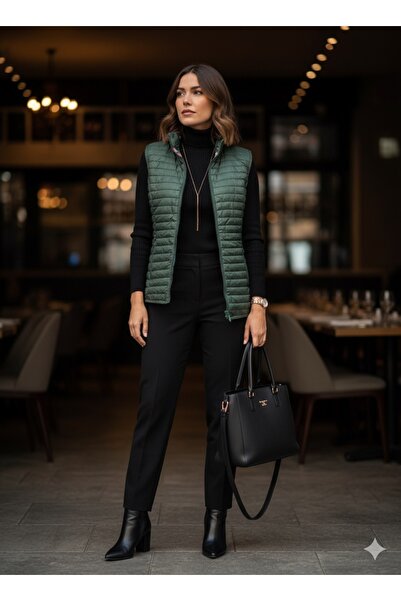 Store Kadın Çift Taraflı Kapitone Yelek