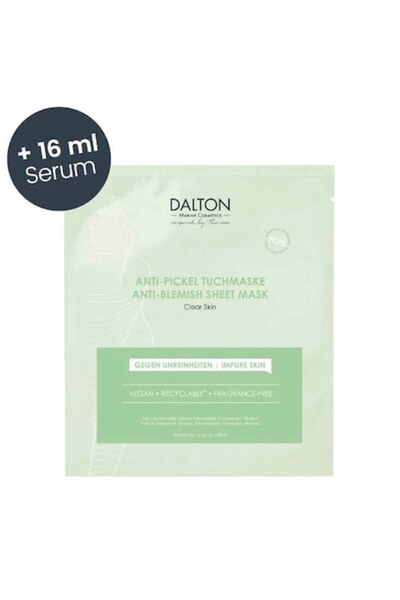 DALTON MARİNE COSMETİCS Mască textilă anti-pete