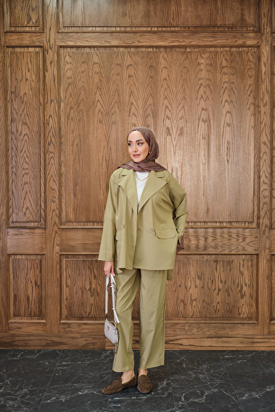 LOCCO Women's Jacket Suit Green