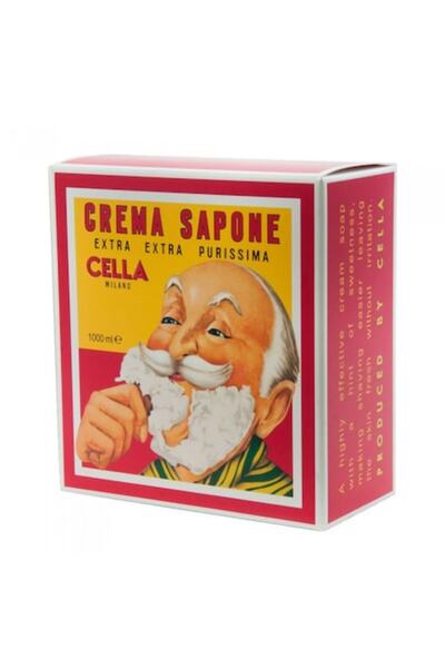 Cella Milano Shaving Soap Cream 1000 ml