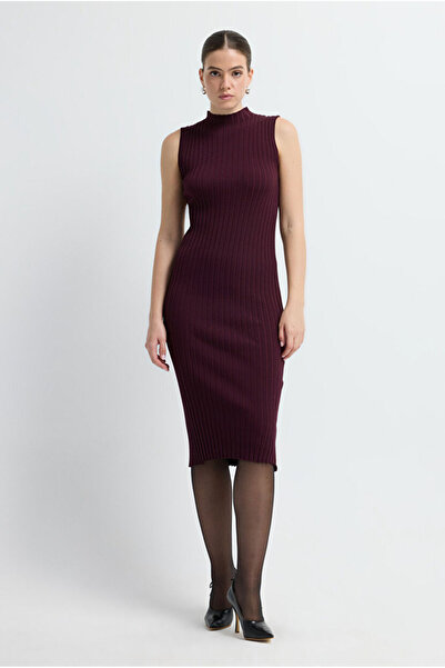 adL Kolsuz Balıkçı Triko Elbise