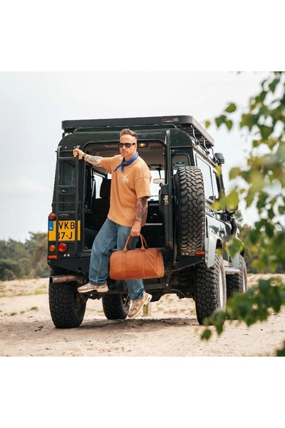 The Chesterfield Brand Unisex travel bag, , Perth, Cognac brown