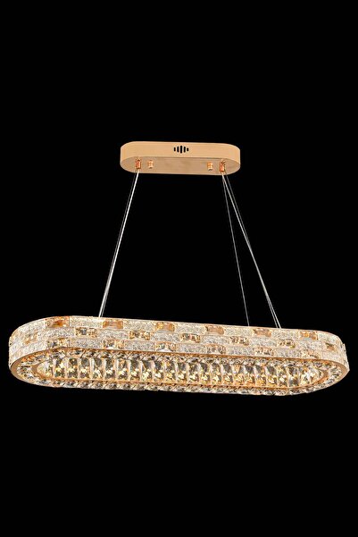 Almira MİHRAN KRİSTAL LEDLİ TAŞLI AVİZE