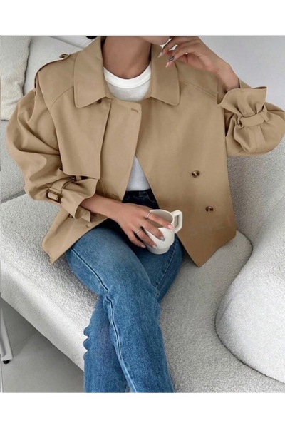 POD Biker Tarzı Ceket