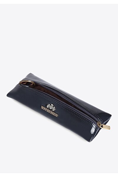 Wittchen Woman Key Case Navy Blue Patent Leather