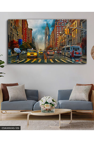 CeSht Rhythms of the City One Piece Canvas, Canvas Painting
