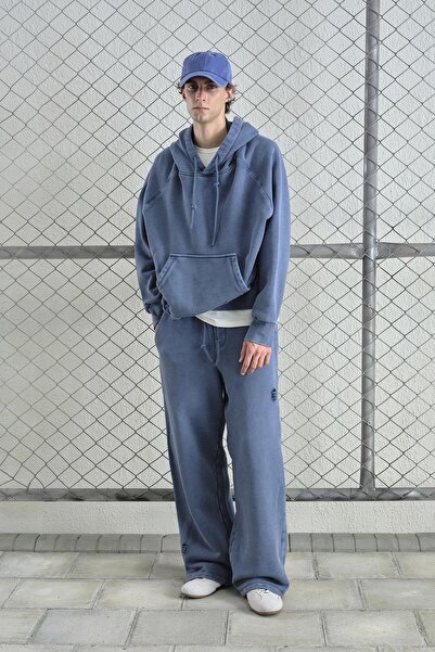 GIESTO Effective Washable Blue Sweatshirt