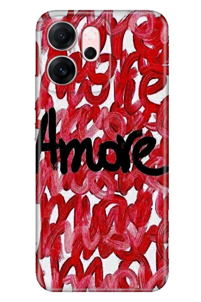 OPPO Reno 14F RetroTarz Kılıf Tema Art Desenli Baskılı Silikon Amorr