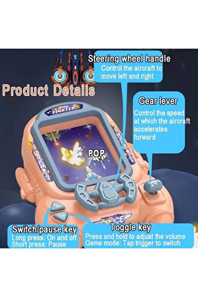 Amir Space adventure arcade game console for kids