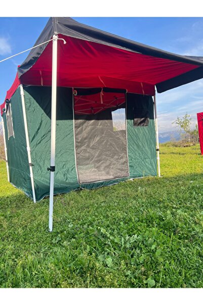 HİLAL ŞEMSİYE 3x3 dört tarafı kapalı gazebo kamp çadırı