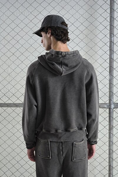 GIESTO Effective Washable Black Sweatshirt