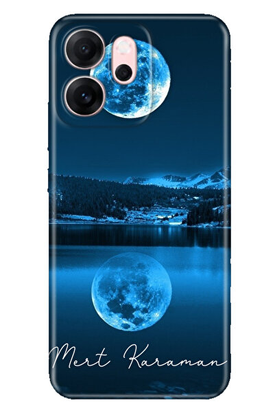 OPPO Reno 14F RetroTarz Kılıf Tema İsim Yazılı Kişiye Özel Silikon Kapak Mode...