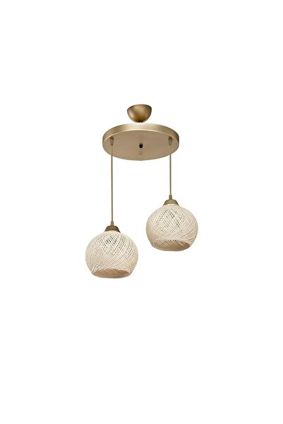 Aydınlatma Dünyam Yumoş 2li Avize Oturna odası, Salon, Giriş