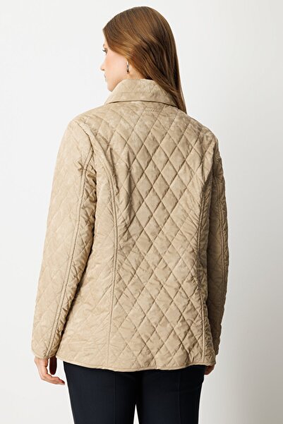 Ekol Quilted Jacket with Bag Pocket