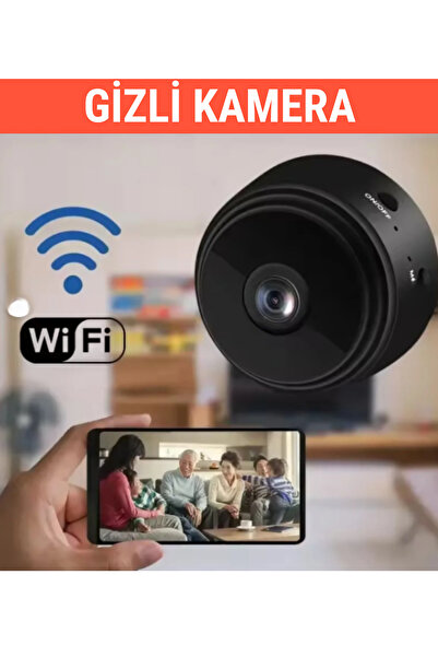 WUNİT HD Mini Gizlenebilir IP Kamera | Kablosuz Wifi, Taşınabilir ve Uzaktan İzlenebilir Güvenlik Kamera