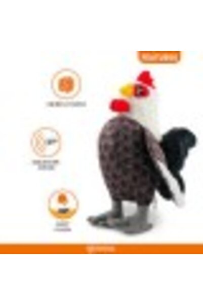 FOFO FOFOS Rooster Plush Dog Toy (M)