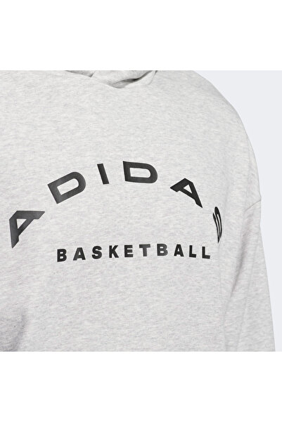 adidas Iw8253 Slt Fleece Hood Γκρι